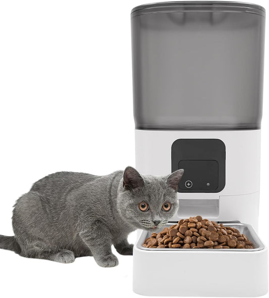 Distributeur Automatique Chat Connecté 6L - Litiup iCroqy