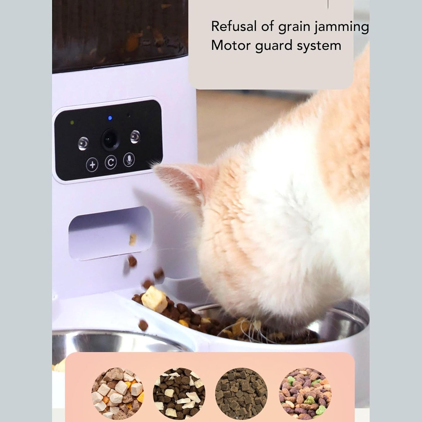 Distributeur Croquette Automatique avec Camera - Litiup Croqy Max