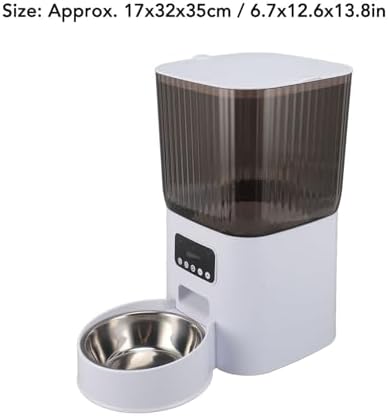 Distributeur de Nourriture Chat avec Bol 5L - Litiup Croqy UP