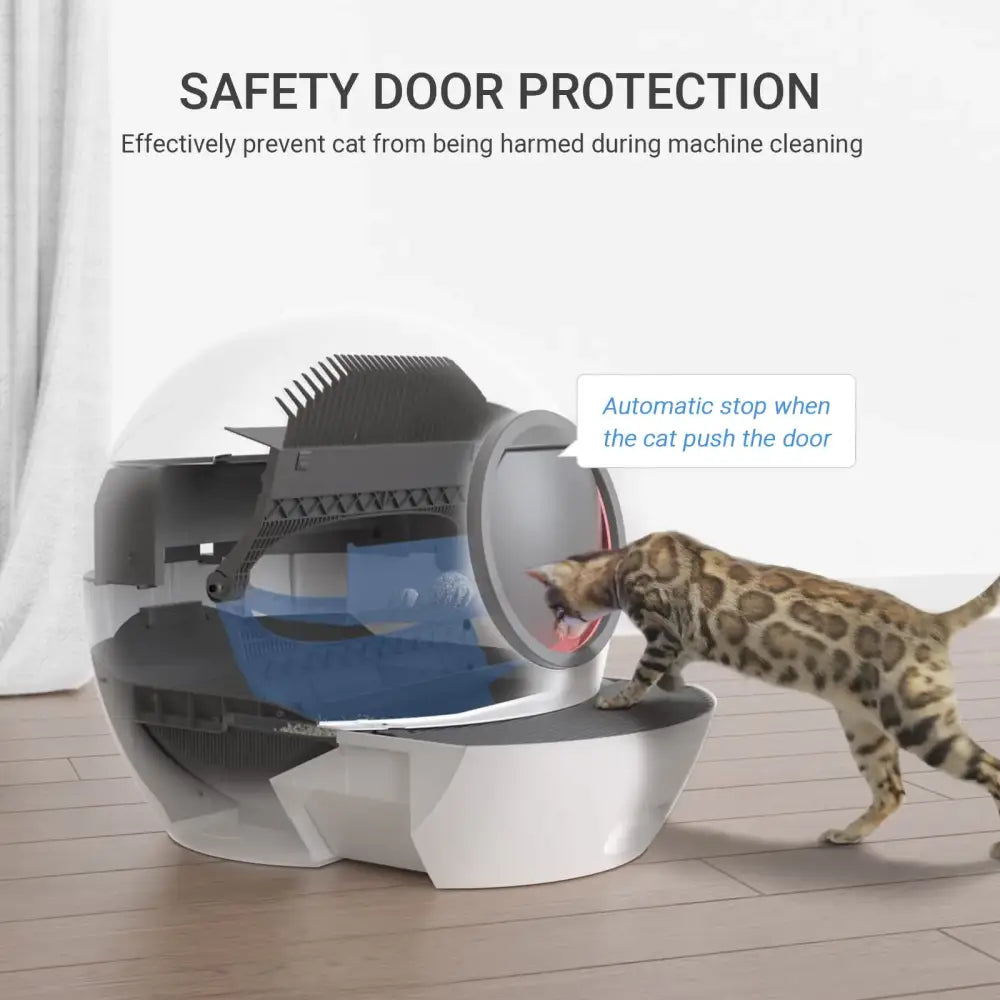 Litière autonettoyante automatique pour chat - LitiUp Neo