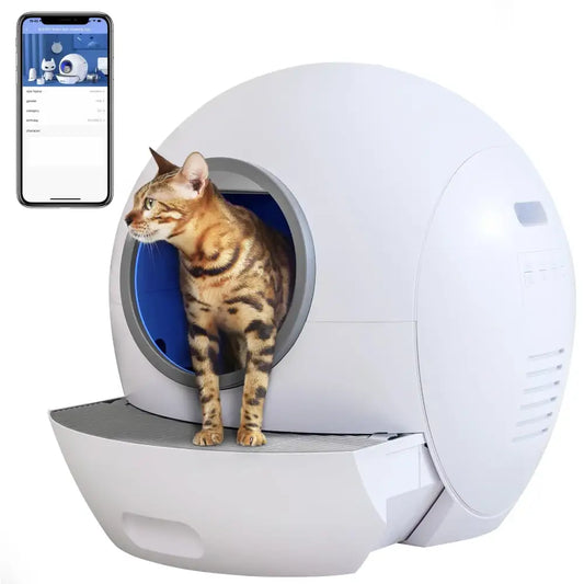 Litière autonettoyante automatique pour chat - LitiUp Neo - Avec application