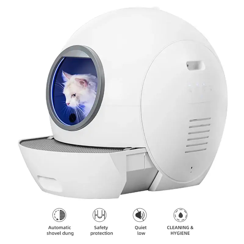 Litière autonettoyante automatique pour chat - LitiUp Neo - Sans application